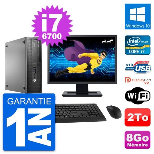HP EliteDesk 800 G2 SFF Desktop Computer