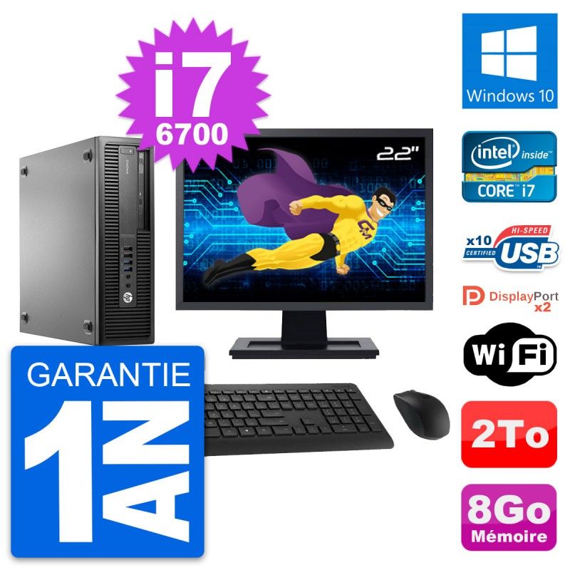 HP EliteDesk 800 G2 SFF Desktop Computer