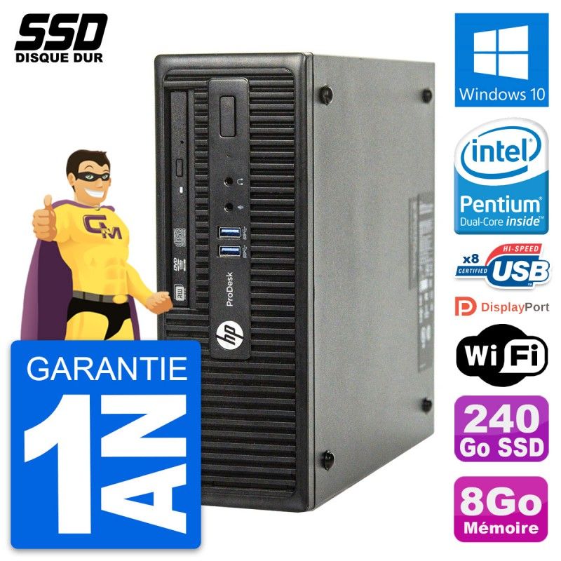 HP ProDesk 400 G3 SFF Desktop Computer