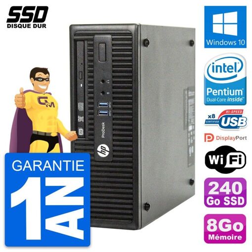 HP ProDesk 400 G3 SFF Desktop Computer