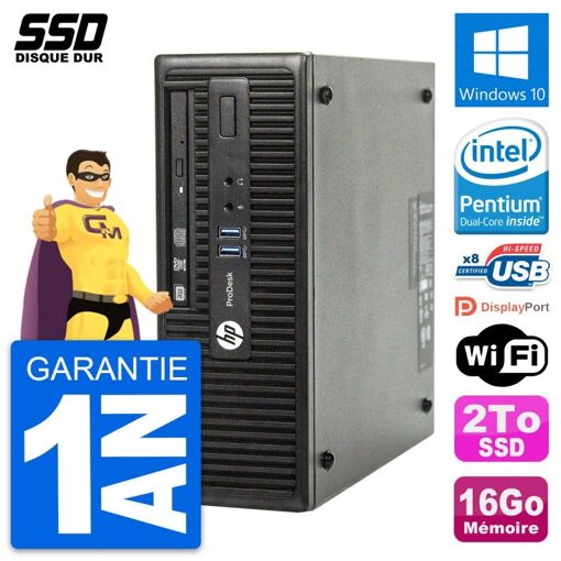 HP ProDesk 400 G3 SFF Desktop PC
