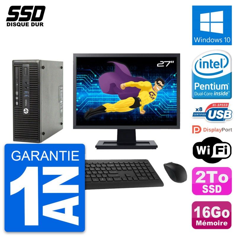 HP ProDesk 400 G3 SFF Desktop Computer