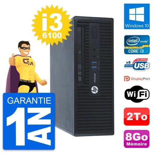 HP ProDesk 400 G3 SFF Desktop PC