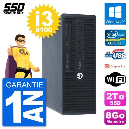 PC de escritorio HP ProDesk 400 G3 SFF