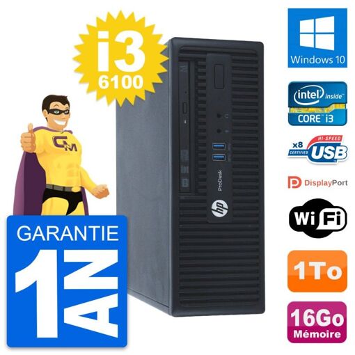 HP ProDesk 400 G3 SFF PC