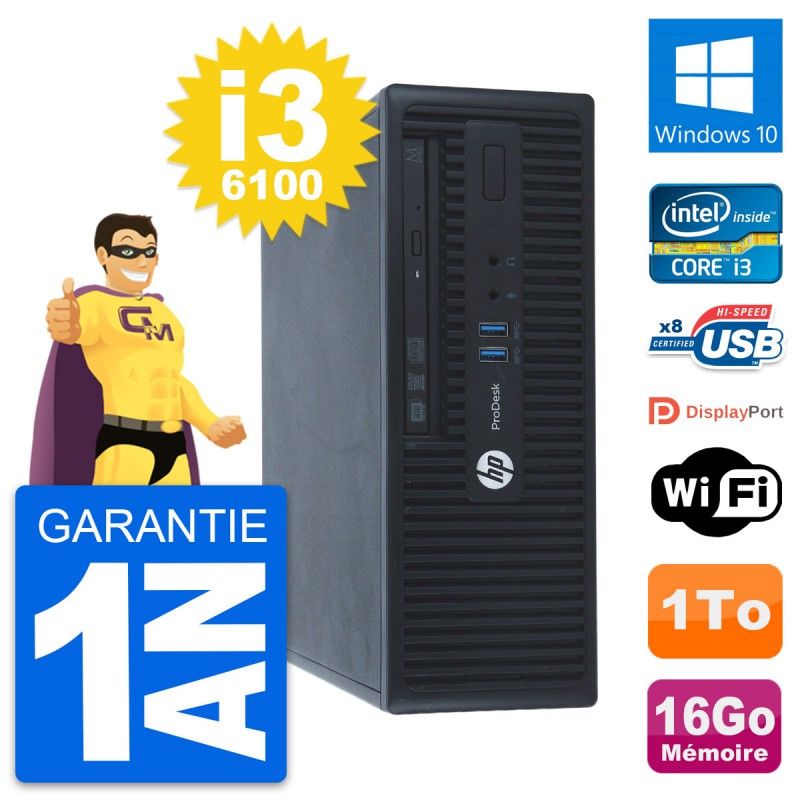 HP ProDesk 400 G3 SFF PC