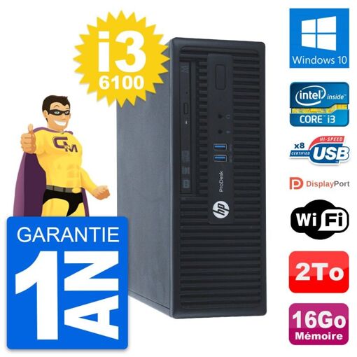 PC de escritorio HP ProDesk 400 G3 SFF