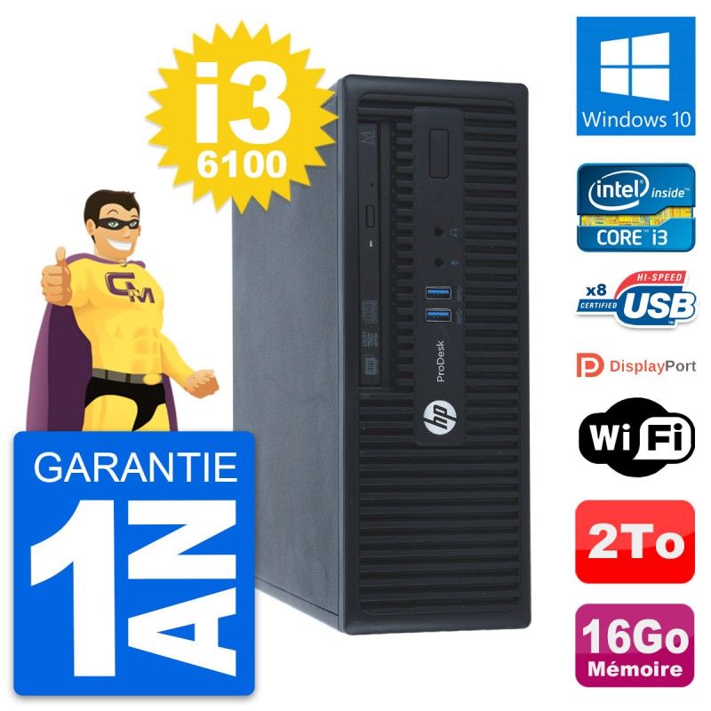 HP ProDesk 400 G3 SFF Desktop PC