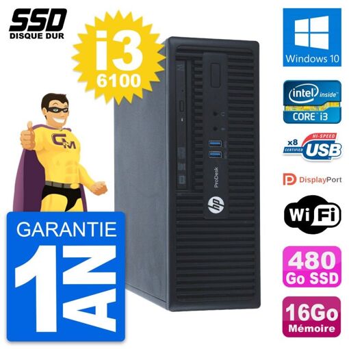 PC de escritorio HP ProDesk 400 G3 SFF