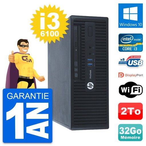 HP ProDesk 400 G3 SFF Desktop PC