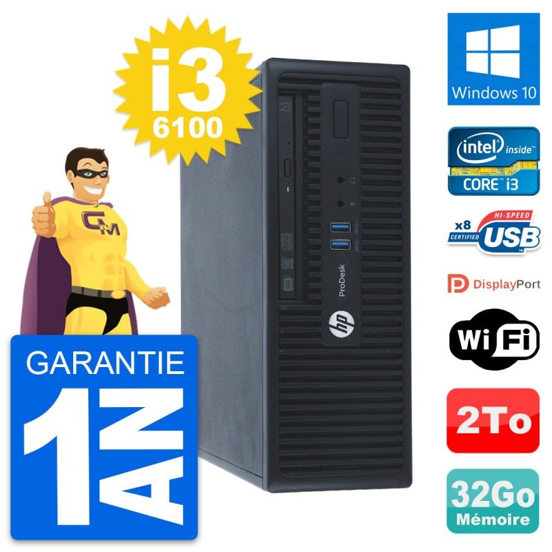HP ProDesk 400 G3 SFF Desktop PC