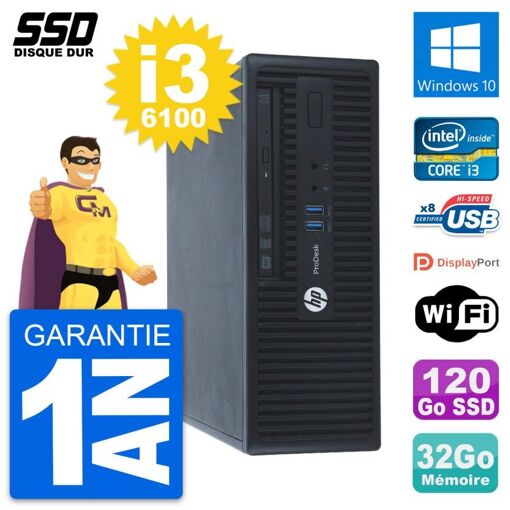 HP ProDesk 400 G3 SFF Computer