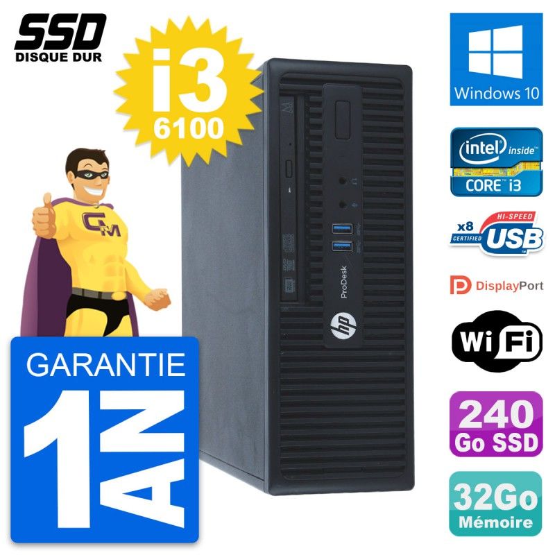 HP ProDesk 400 G3 SFF Computer