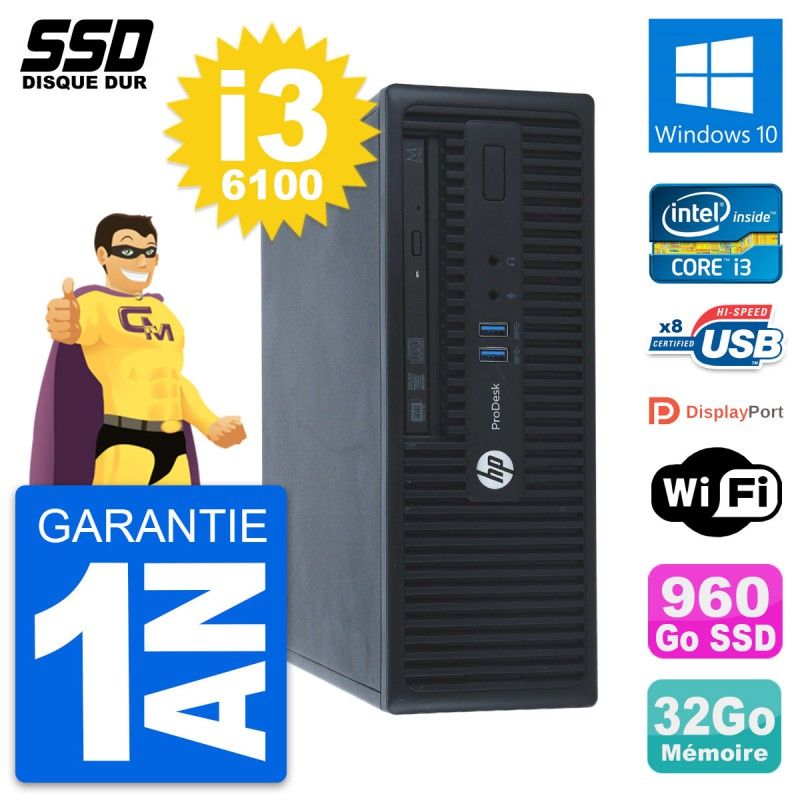 HP ProDesk 400 G3 SFF Computer