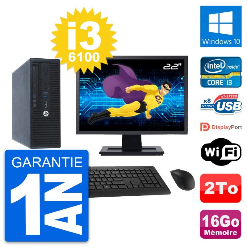 HP ProDesk 400 G3 SFF Computer