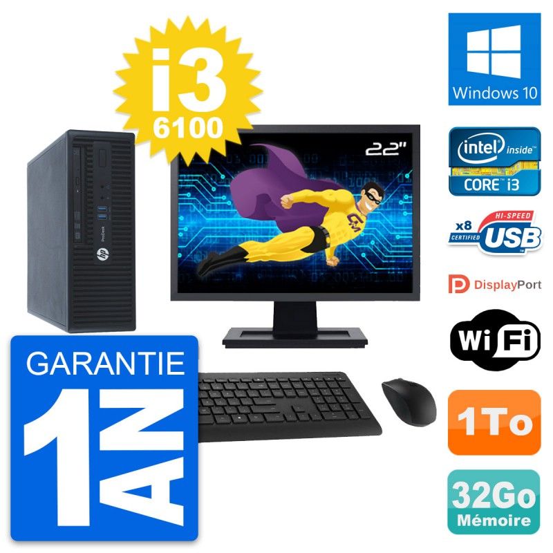 HP ProDesk 400 G3 SFF Computer