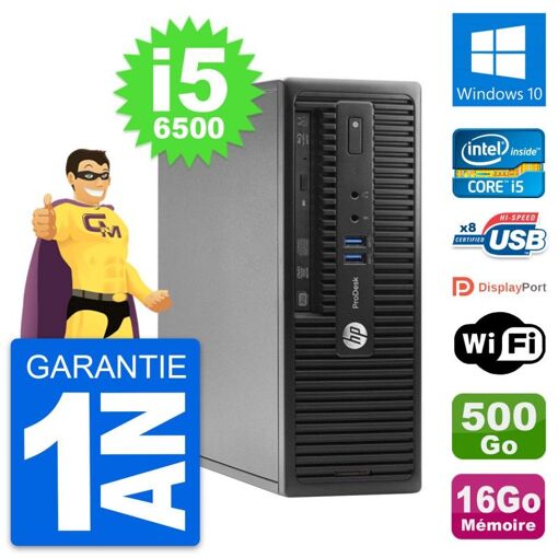 HP ProDesk 400 G3 SFF Desktop Computer