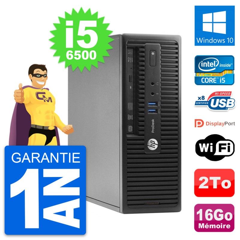 HP ProDesk 400 G3 SFF Desktop Computer