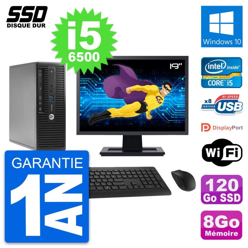 HP ProDesk 400 G3 SFF Desktop Computer