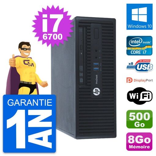 HP ProDesk 400 G3 SFF Desktop Computer