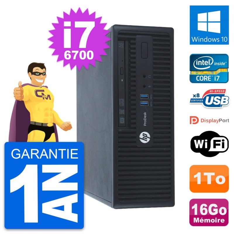 HP ProDesk 400 G3 SFF Desktop PC