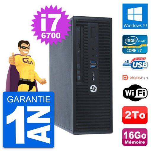 HP ProDesk 400 G3 SFF Desktop PC