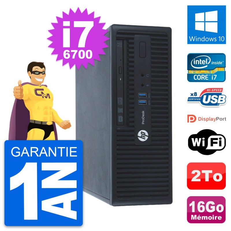 HP ProDesk 400 G3 SFF Desktop PC