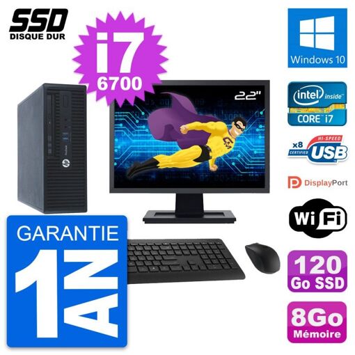 HP ProDesk 400 G3 SFF Desktop Computer
