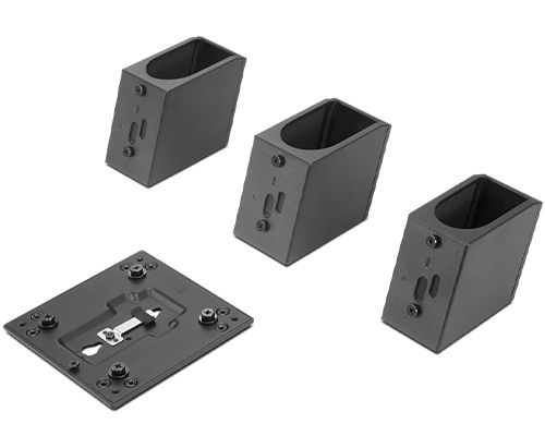 Lenovo Tiny/Nano Monitor Clamp II - Monitor Mount - Black - For ThinkCentre and ThinkVision Series