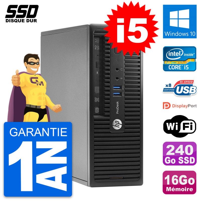 HP ProDesk 400 G2.5 SFF Desktop Computer
