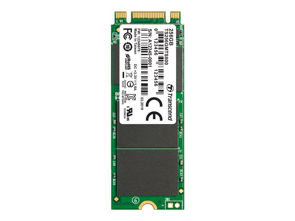 Transcend M.2 256GB Internal SSD (SATA 6Gb/s, M.2 2260)