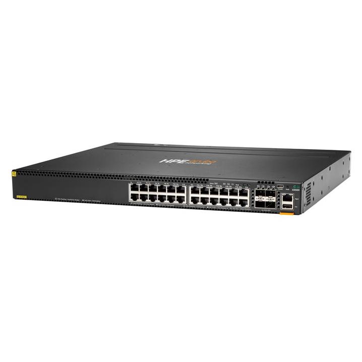 HP Aruba 6300M - Managed Switch - C3 - 24 x 10/100/1000 (PoE+) + 4 x 1G/10G/25G/50G SFP56 (uplink/storage) - Front, Side to Rear Mount - Rack-mountable - PoE+ (720W)