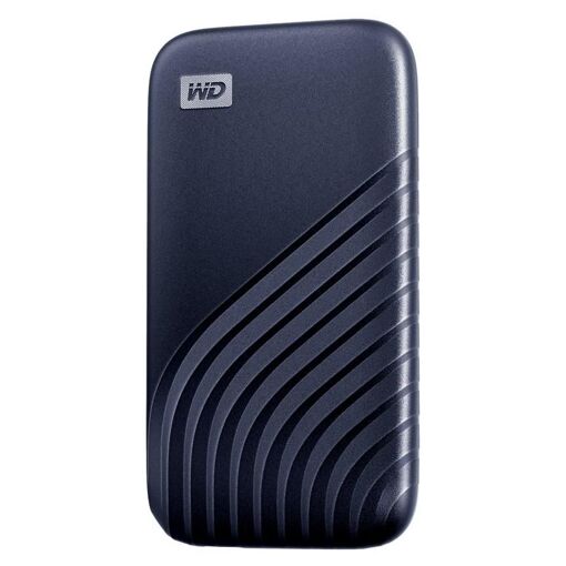 Western Digital My Passport SSD - 2TB, Encrypted, USB-C, 3.2 Gen 2, AES 256-bit Encryption, Midnight Blue