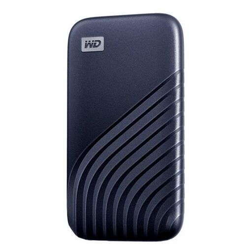Western Digital My Passport SSD - 500GB, Encrypted, USB-C, Blue Night