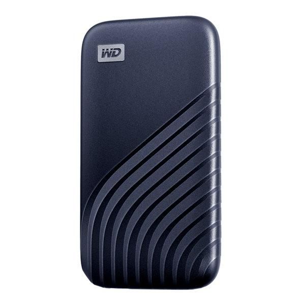Western Digital My Passport SSD - 500GB, Encrypted, USB-C, Blue Night