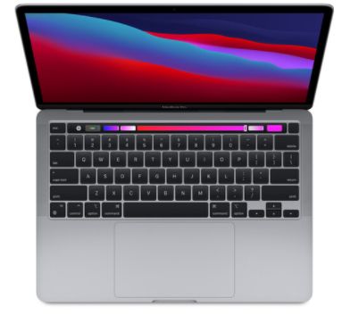 Apple MacBook Pro (M1, 8GB RAM, 256GB SSD, 13.3-inch, Grey AZERTY Keyboard)