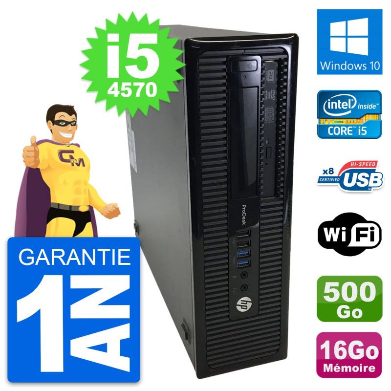 Ordinateur HP ProDesk 400 G1 SFF