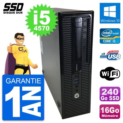 Computadora de escritorio HP ProDesk 400 G1 SFF