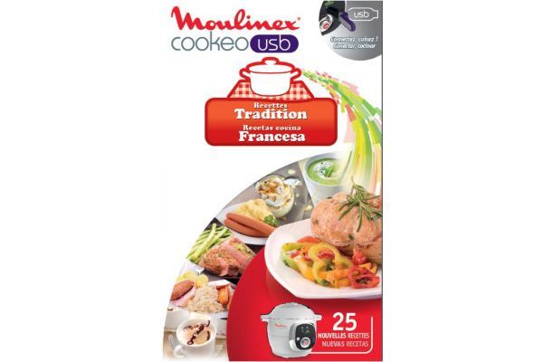 Cookeo USB Key - 25 Traditional Recipes - Moulinex XA600211