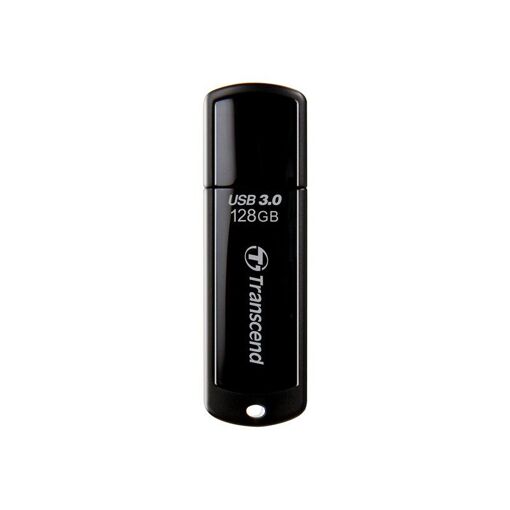 Transcend JetFlash 700 USB Drive - 128GB - USB 3.0 - Black