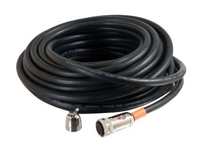 Câble C2G Multiformat de 3 m - Classé CMG - Connecteur vidéo/audio MUVI Femelle à Femelle - Noir
