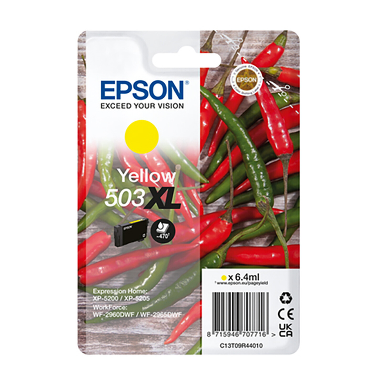 Epson Pepper 503XL Yellow