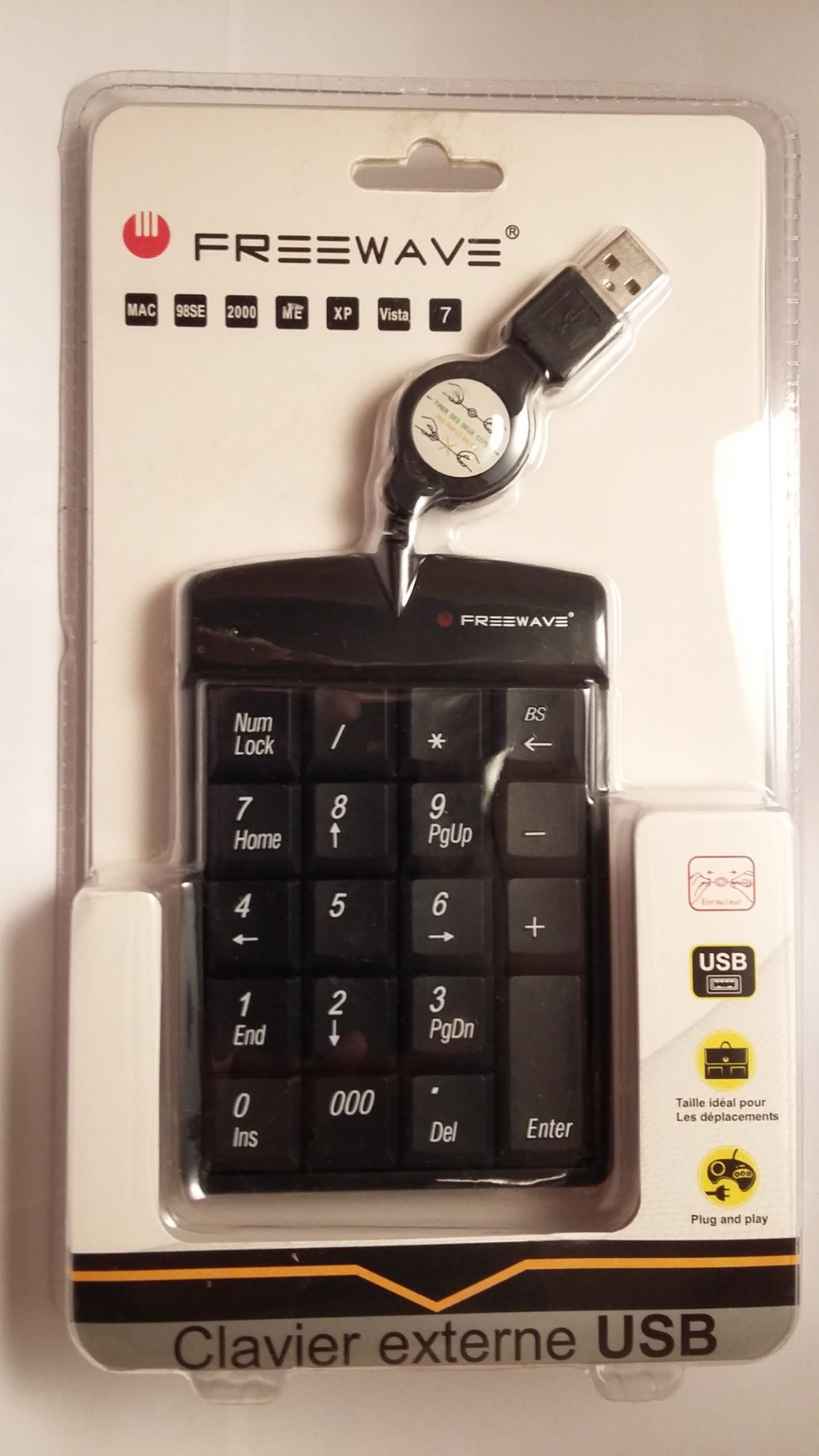 Freecom Digital Number Pad USB FREEWAVE Keyboard