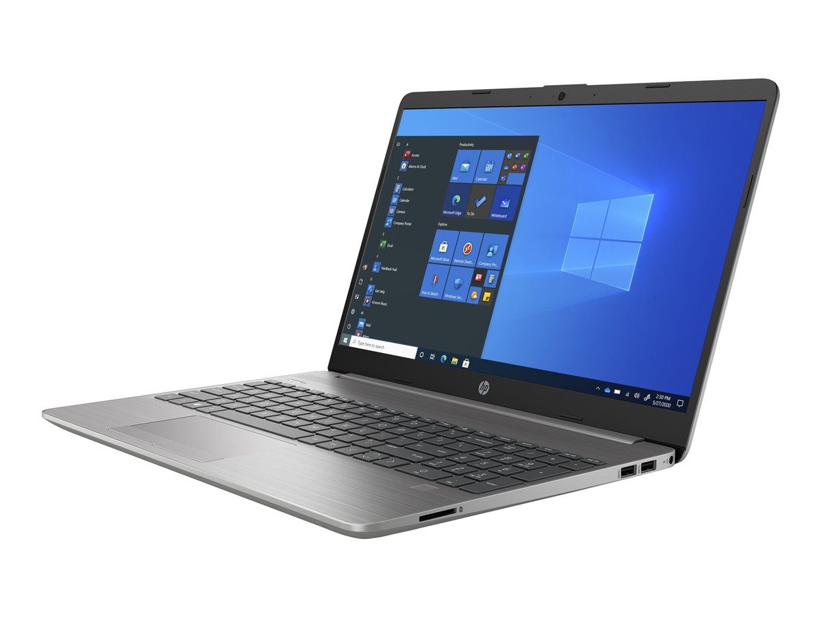 HP 250 G8 Core i7 Laptop - 8GB RAM, 256GB SSD, Silver AZERTY