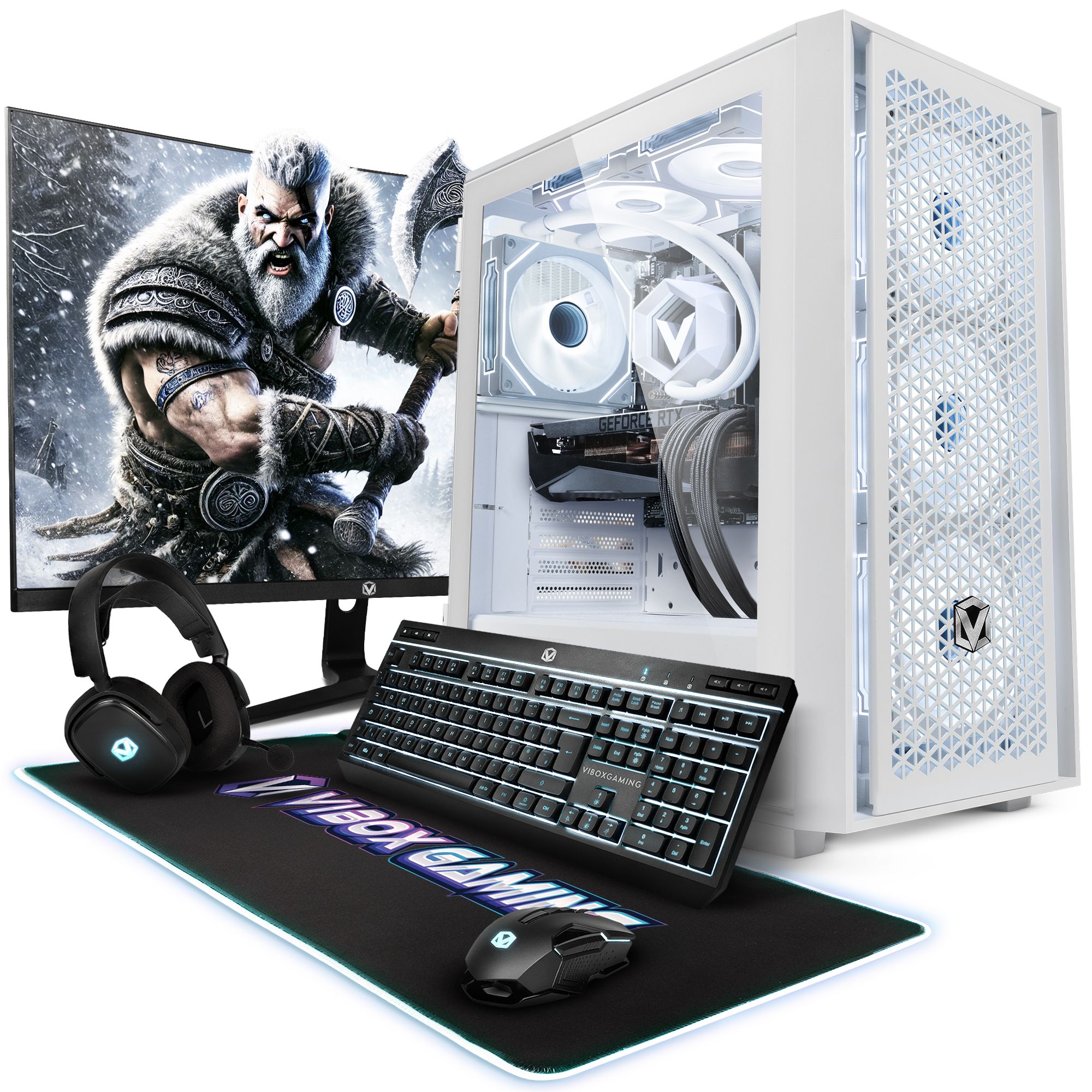 PC Gamer Vibox Completo - i9 12900KF 5.2 GHz - RTX 5070 12 GB - 32 GB RAM - 1 TB NVMe - Windows 11 - WiFi