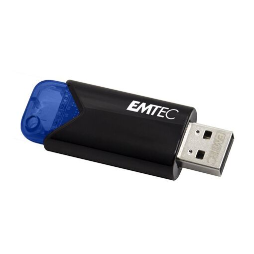 Memoria USB Dexxon Click Easy 3.2 - 32 GB - USB 3.2 Gen 1 - Azul, Negro