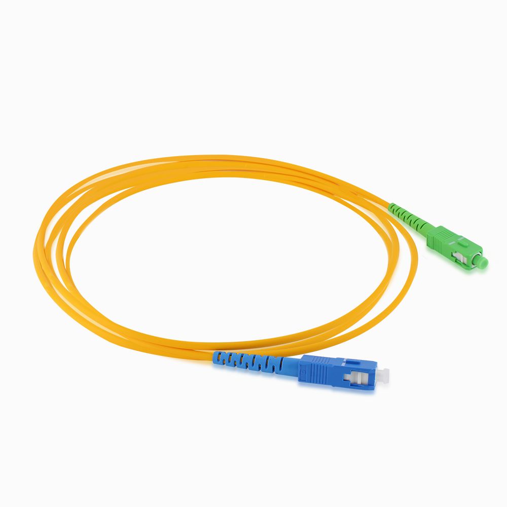 Metronic Fiber Optic Cable - Monomode 2m - Green and Blue