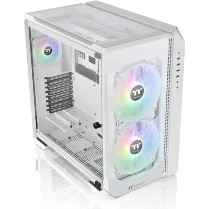 Thermaltake View 51 TG Snow - ARGB Edition - Mid-Tower Case - White - USB/Audio