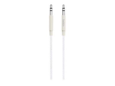 Cable Belkin MIXIT - Cable de audio estéreo de 3,5 mm - Blanco