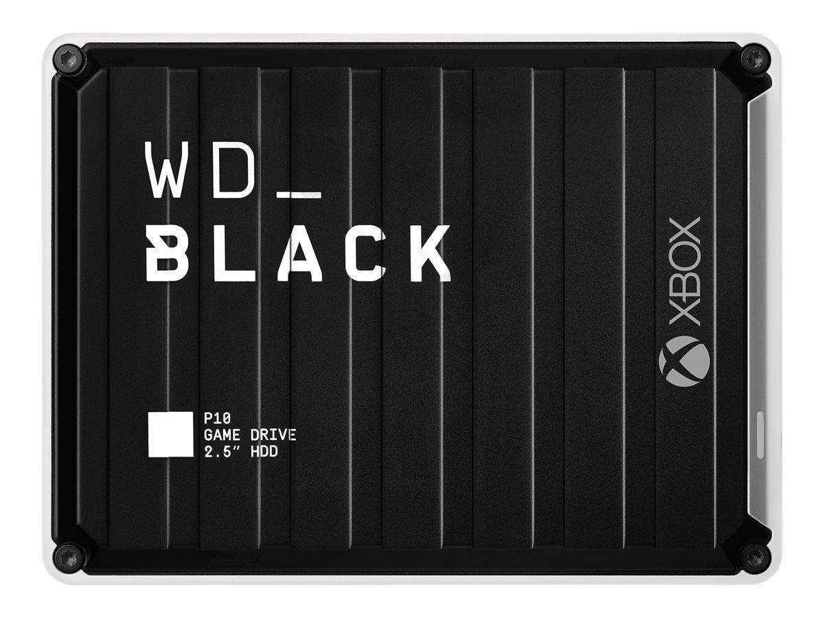 WD Black P10 Game Drive for Xbox One - 4TB External Portable Hard Drive - USB 3.2 Gen 1 - Black/White